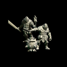 Half-Orc Pioniers with Bomb